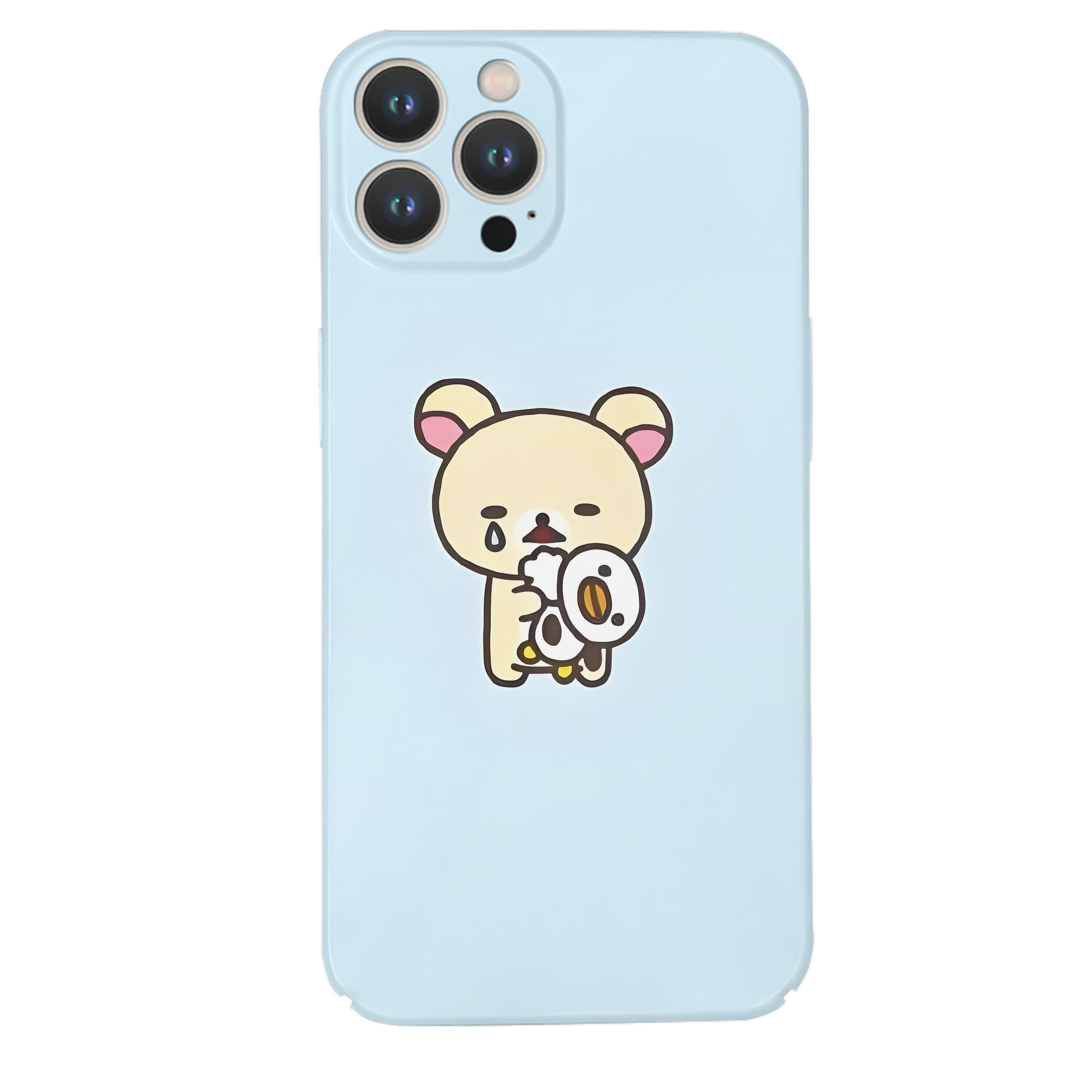（画像用） リラックマ リラックマ キイロイトリ Rilakkuma Korilakkuma Kiiroitori 【iPhone 14シリーズ対応】ハードケース